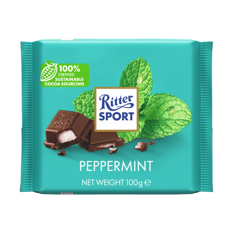 Germany Rittersport Ritter Portrert Harm, Hazelnut Milk Dark Chocolate Net Red Leisure Snacks