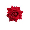 Realistic props lapel pin, handmade, roses, flowered