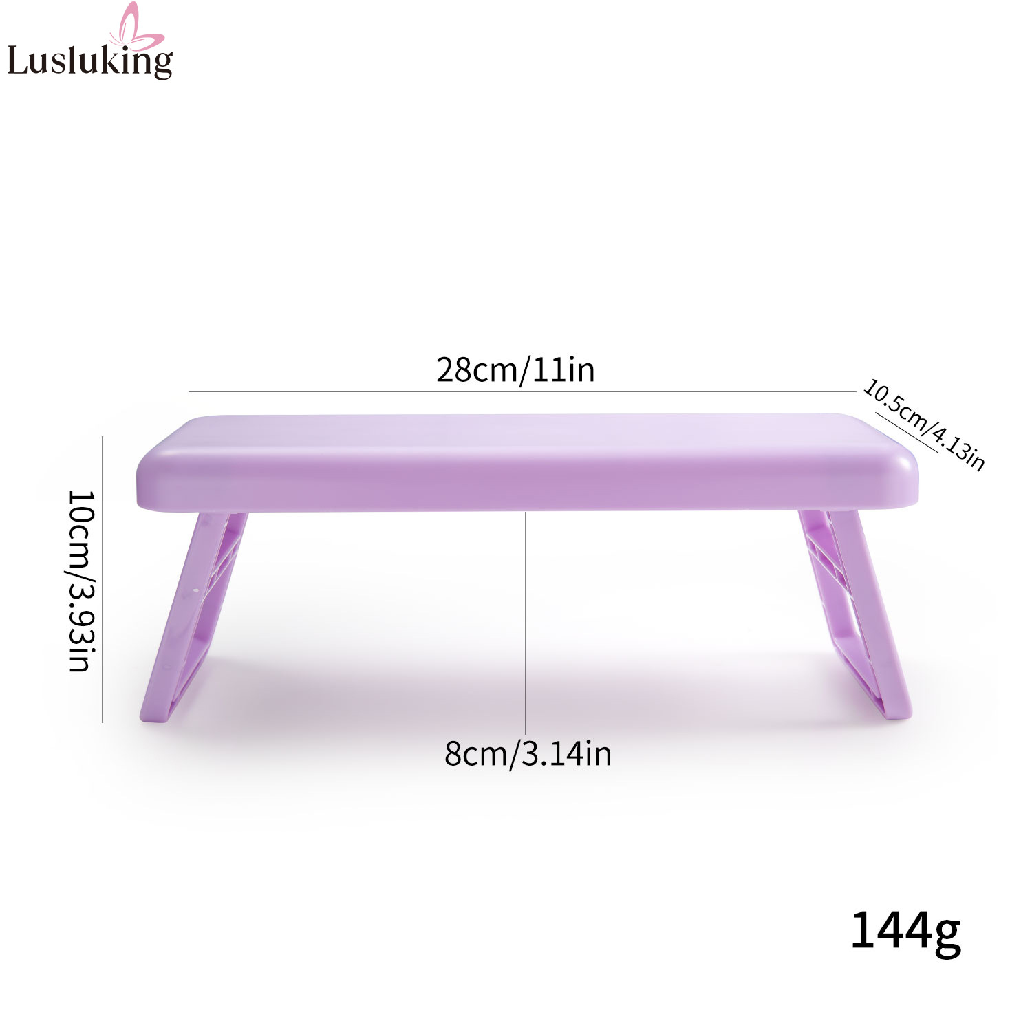 Transfronterizos manicuría almohada plegable y alta luz manicuría almohada de mano de plástico manicuría tienda de manicuras muñeca soporte almohada al por mayor
