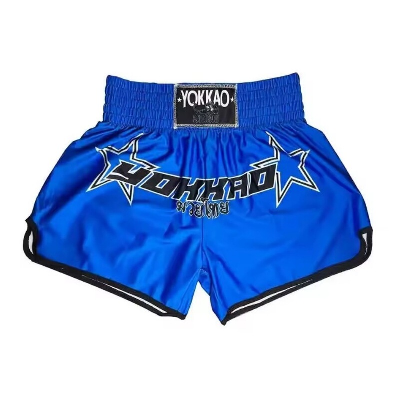 YOKKAO Fighting Shorts Elastic Muay Thai Shorts Sanda Pants Fighting Training Sports High Waist Fitness Pants