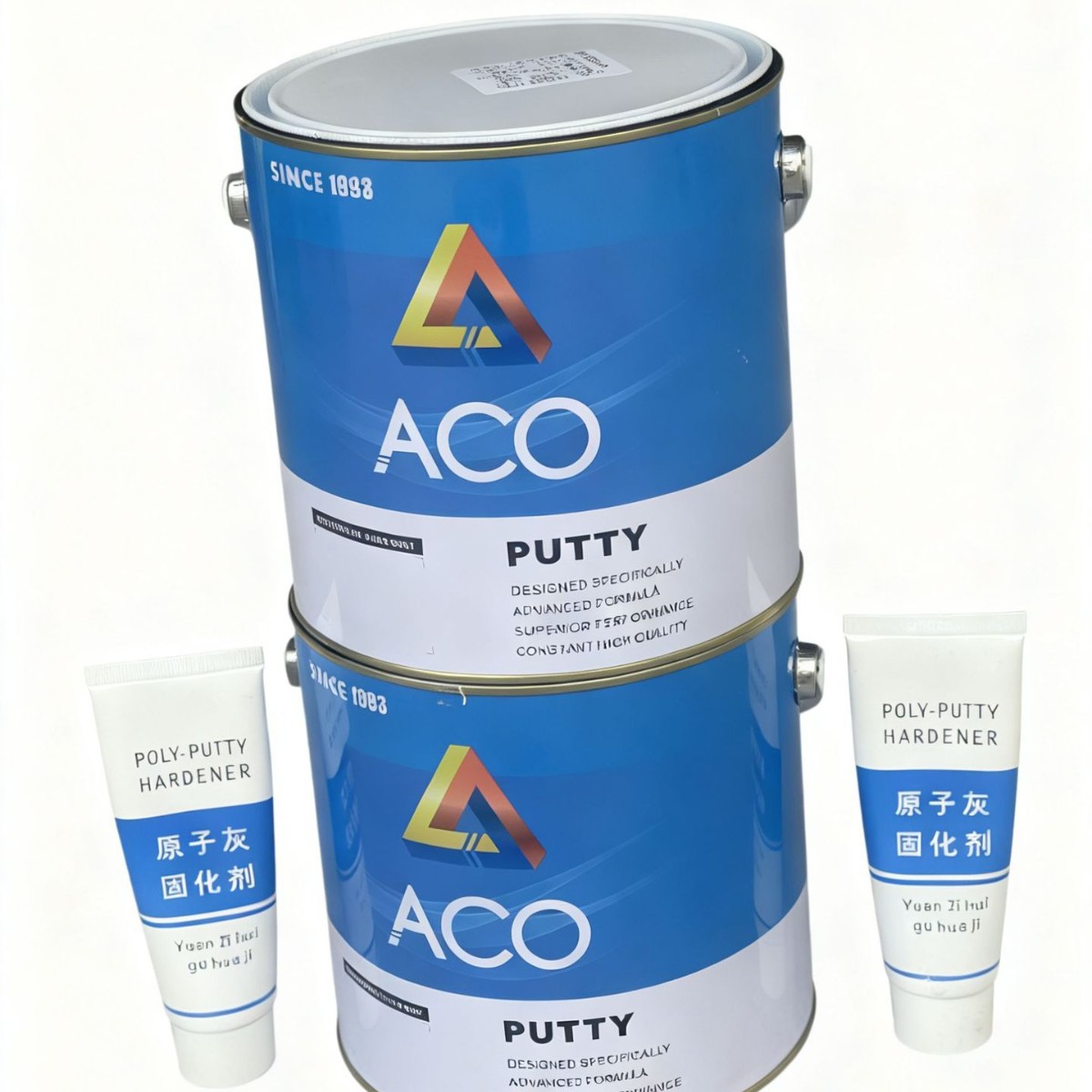 原子灰汽车腻子固化剂修补泥车用补漆专用快干家具金属陶瓷岩板