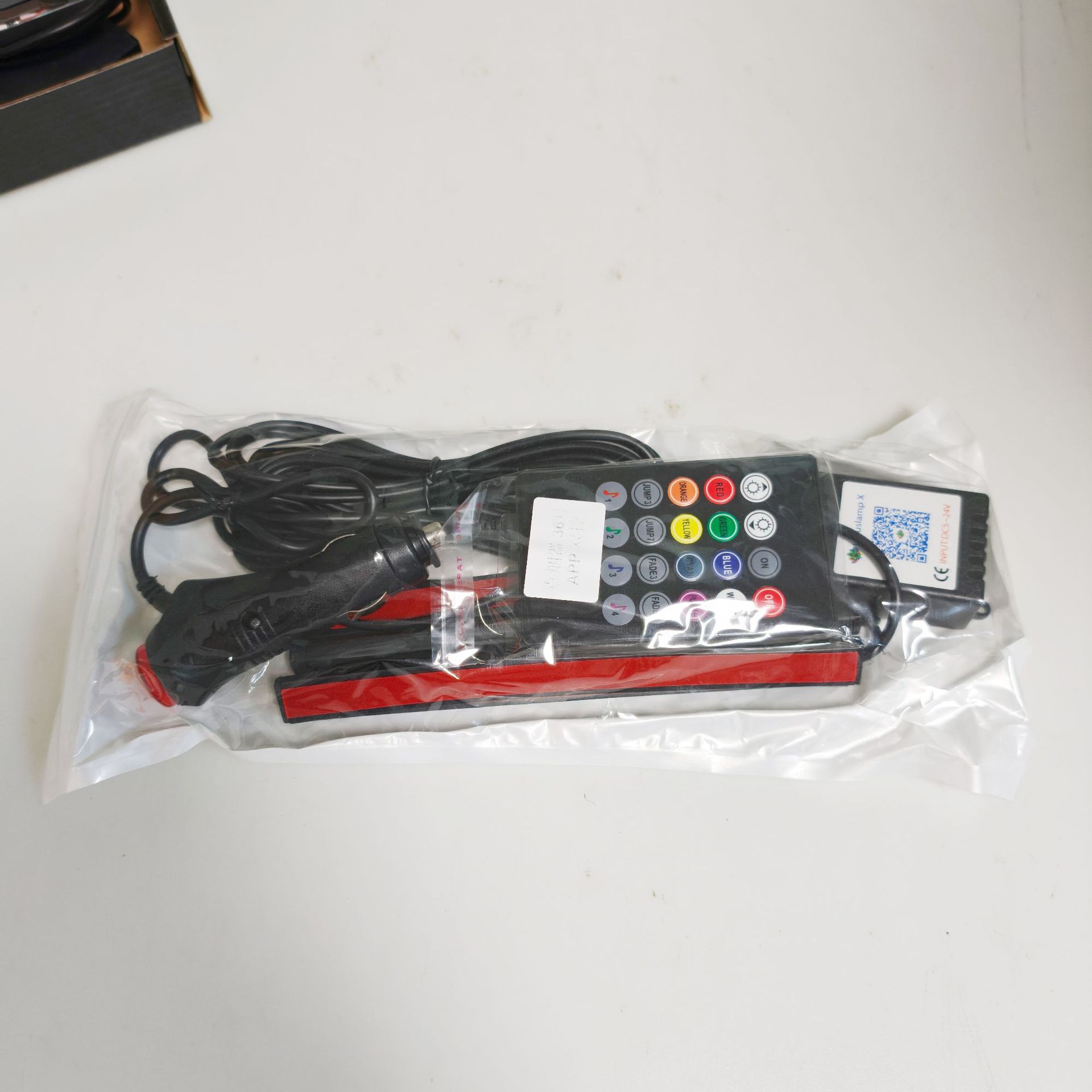 In-Stock Direct Sale Car Interior Ambient Lights Modified Led Flashing Decorative Lights Footwell Lights Seven-Color Sound-Controlled Atmosphere Lights