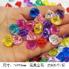 Toy, set, transparent decorations, cartoon colour map, jewelry, playground, with gem