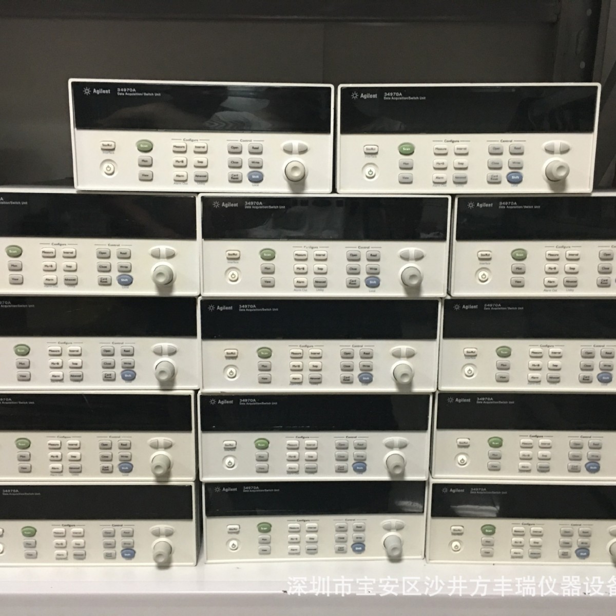 出售美国Agilent34970A 34901A DAQ973数据采集器 采集卡