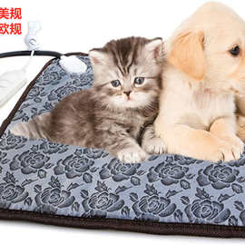 亚马逊宠物用品防水耐磨加热垫电热椅垫小电热毯宠物电热毯电热垫