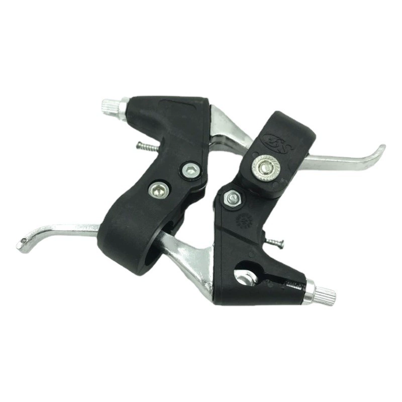 Ручка горного тормоза полуалюминиевый тормоз складной велосипедный тормоз ручка тормоза трехпальцевая полуалюминиевая Тормозная ручка производитель хорошего качества