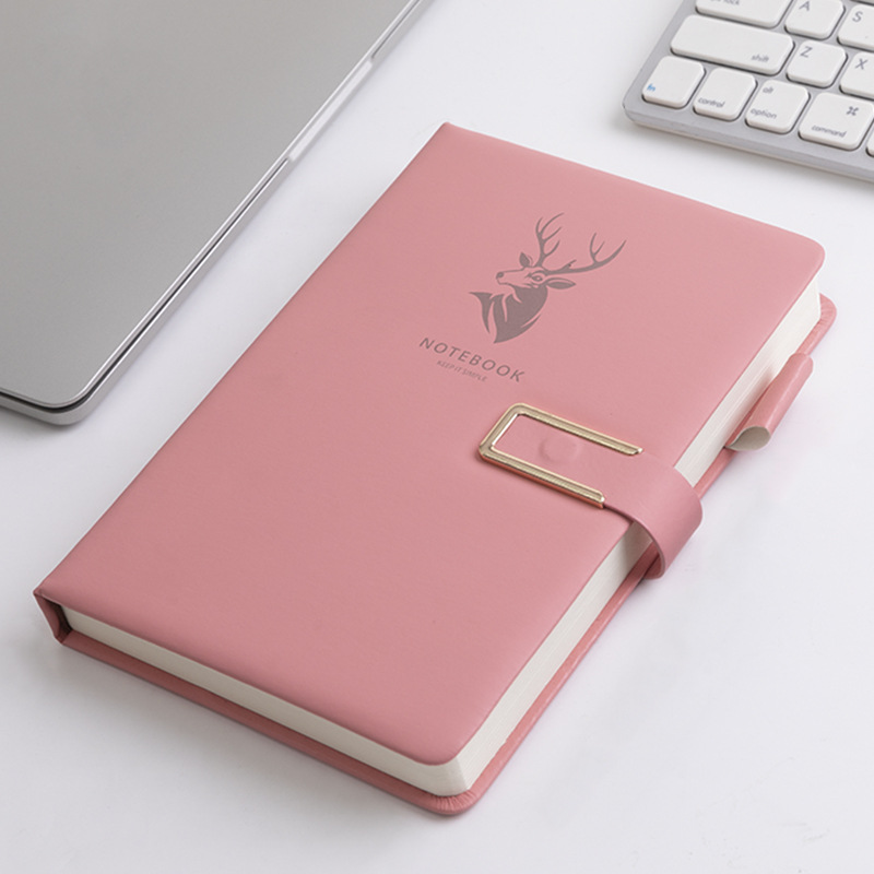 Cuaderno grueso, sentido avanzado, reunión de oficina A5, registro de trabajo, cuaderno de negocios, bloc de notas, caja de regalo