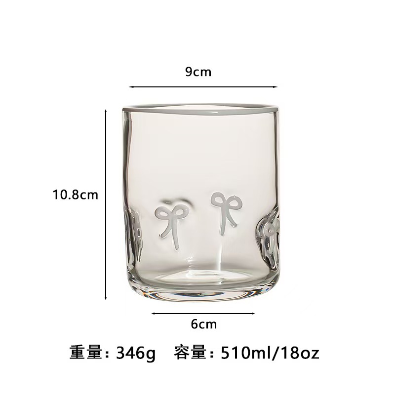 흰색 나비 리본 패치