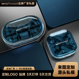 定制Westwood TP-006/007药盒分药盒便携药盒迷你药盒7天装药品分