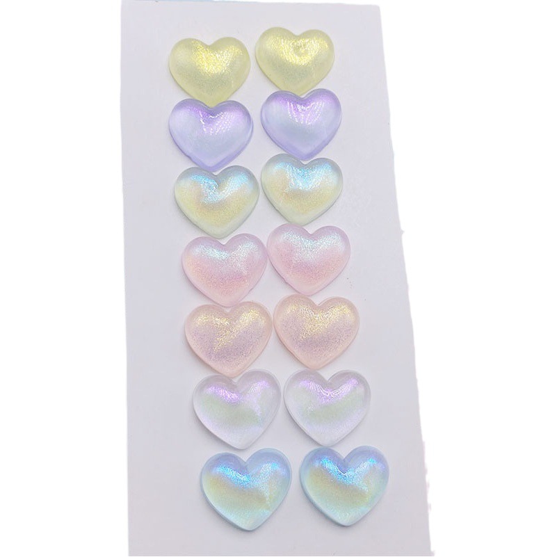 Resina DIY accesorios teléfono móvil Shell DIY accesorios para el cabello crema pegamento accesorios al por mayor taza de agua pegatinas zapato hebilla Aurora amor