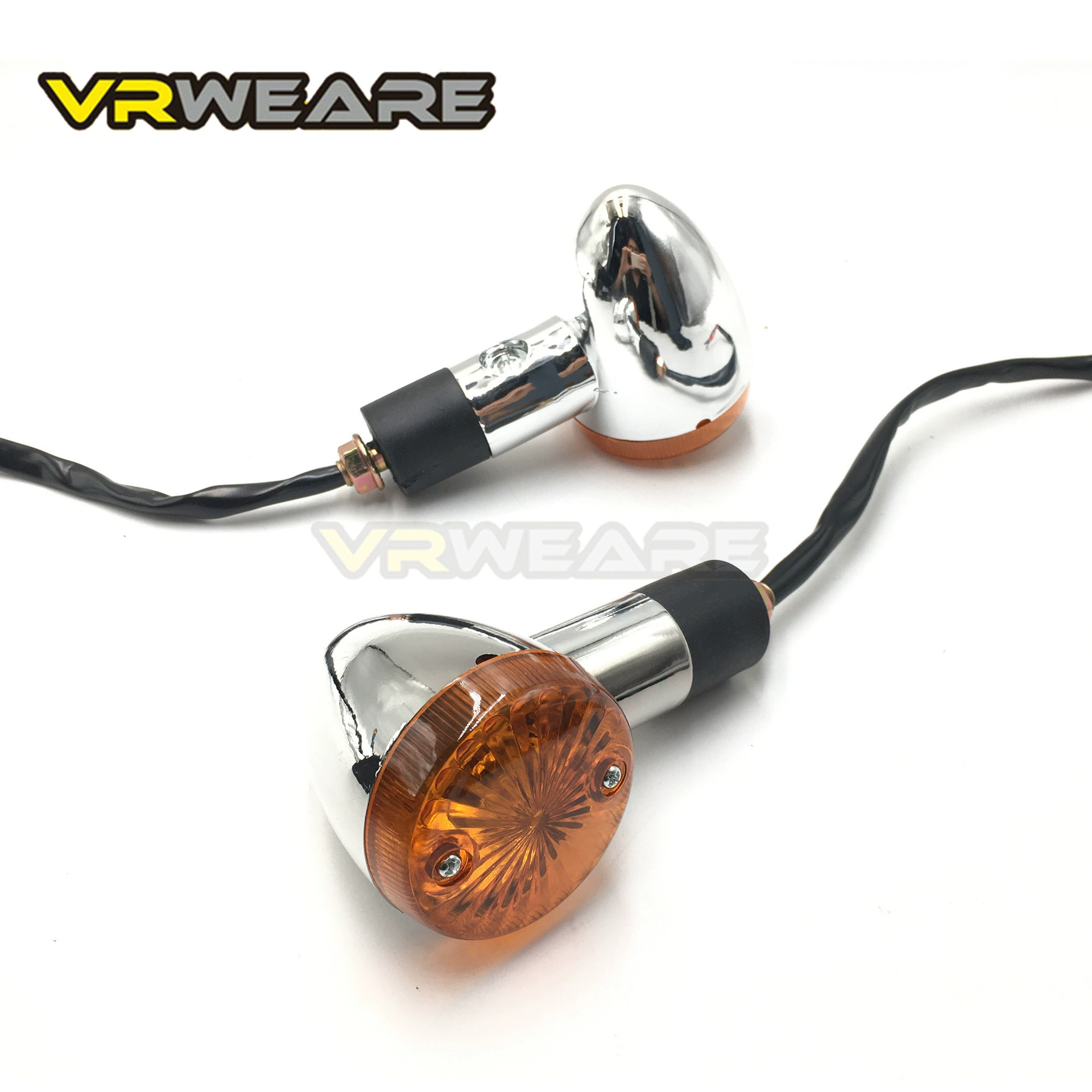 Cross-border hot sale motorcycle vintage large taizi turn signal light Harley universal turning modification light