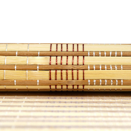 Bamboo brush curtain, calligraphy supplies protection brush pen bag, traditional antique style portable brush storage curtain roll