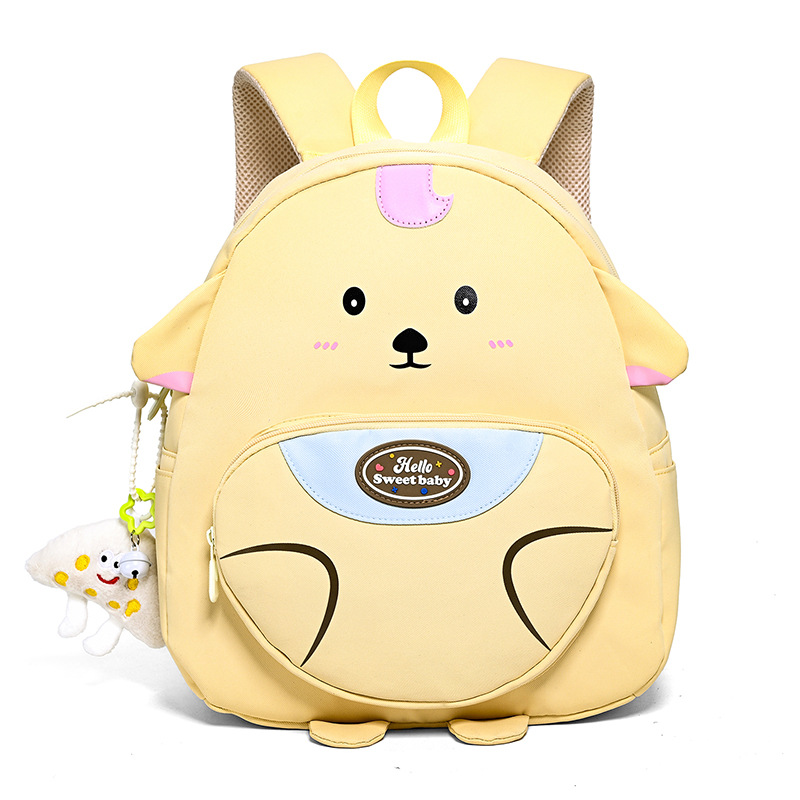 Cute bolso de niña, caricatura, oso, mochila infantil, preescolar, clase media, mochila para niños y niñas