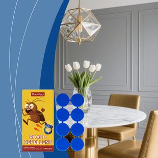 Moonspry Cockroach Bait Sticker Daily Household Bedroom Living Room Kitchen Cockroach Killing and Repelling Convenient Bait Sticker