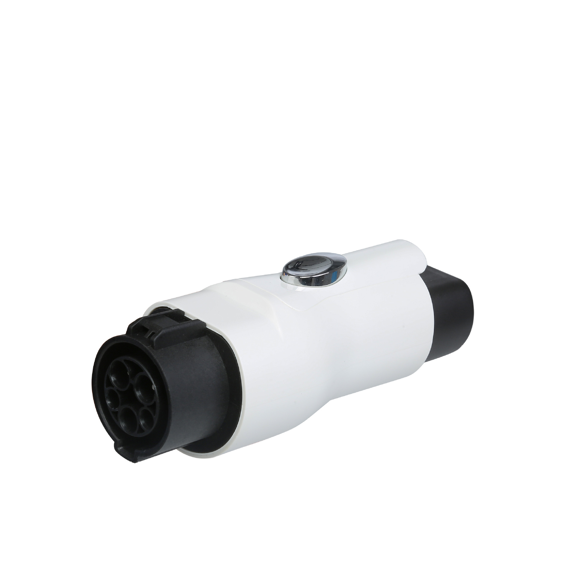 充电桩转接头 带锁扣 美标转国标 Type1-GBT 电动汽车充电适配器