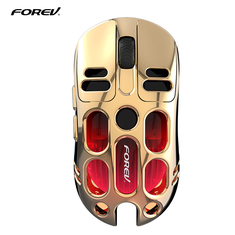 S220 Bluetooth transparente silencioso ratón de oficina inalámbrico de carga dual modo ergonómico ratón de juego RGB