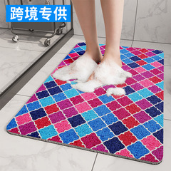 Cross-border bathroom spiral anti-slip mat for shower rooms, bathrooms, and toilets—non-slip foot pad designed specifically for bathtubs, offering water-resistant protection.