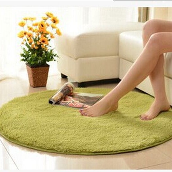 Fuente de la fábrica LANA de seda alfombra redonda cesta colgante silla de la computadora estera de yoga sala de estar sofá dormitorio estera del piso se puede enviar en nombre