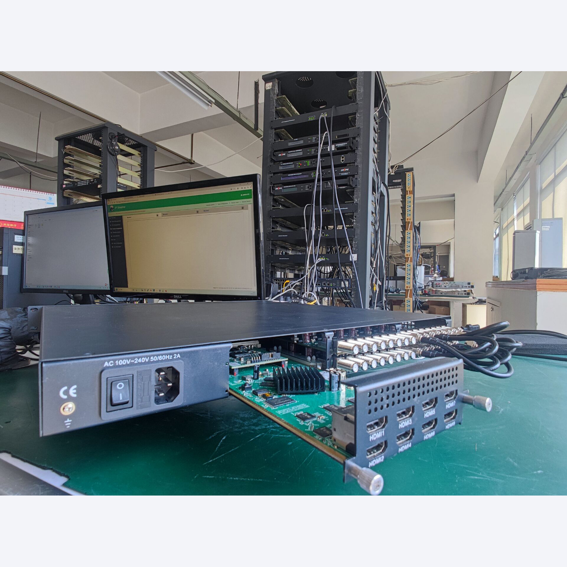 德芯NEP100A DEXIN IPTV Live TV Server  平台模块网关服务器