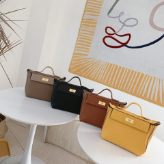 歐美時尚新品大手提包凱莉包鲶魚翅膀包大容量女包單肩斜跨包