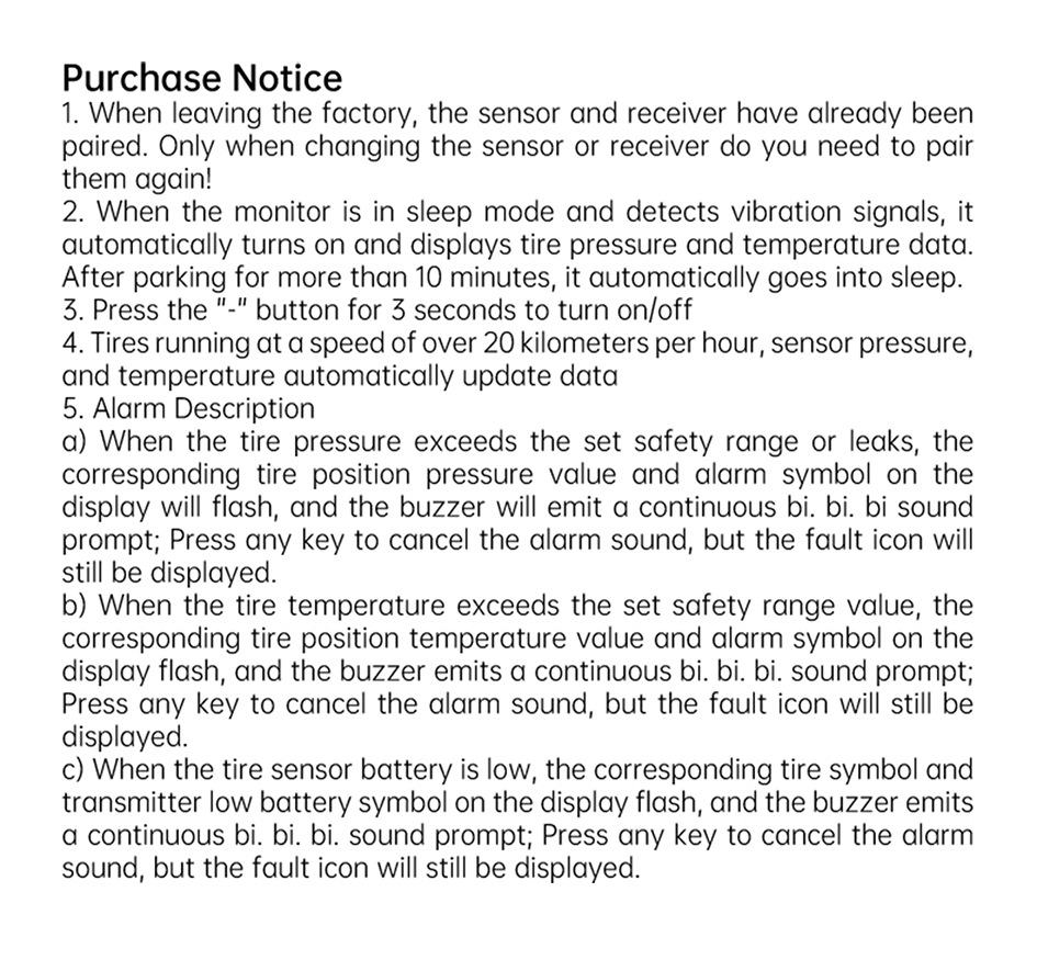 T18 Car Tire Pressure Monitor Solar Wireless Charging High Precision 4inch with In-Car Ambient Temperature Function