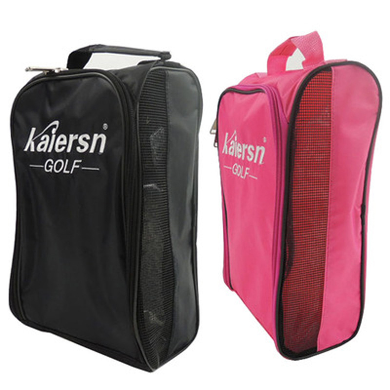 Bolsa de zapatos de golf para hombres y mujeres ligero impermeable bolso de moda bolsa de equipo de golf Portátil Bolsa de zapatos de golf transpirable