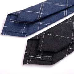 Supply cotton fabric ties for men's fashionable clothing accessories and decorations, cotton fabric ties for professional business casual cotton fabric ties
