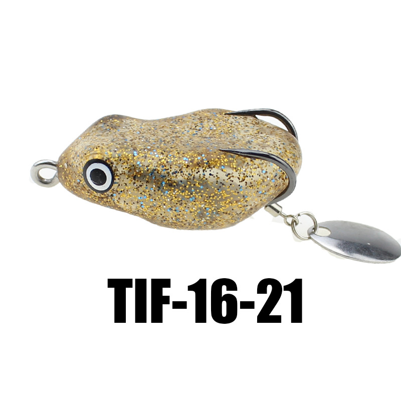 Mini Lei Rana Luya estilo tailandés pescado negro duro negro 45mm 8,5G