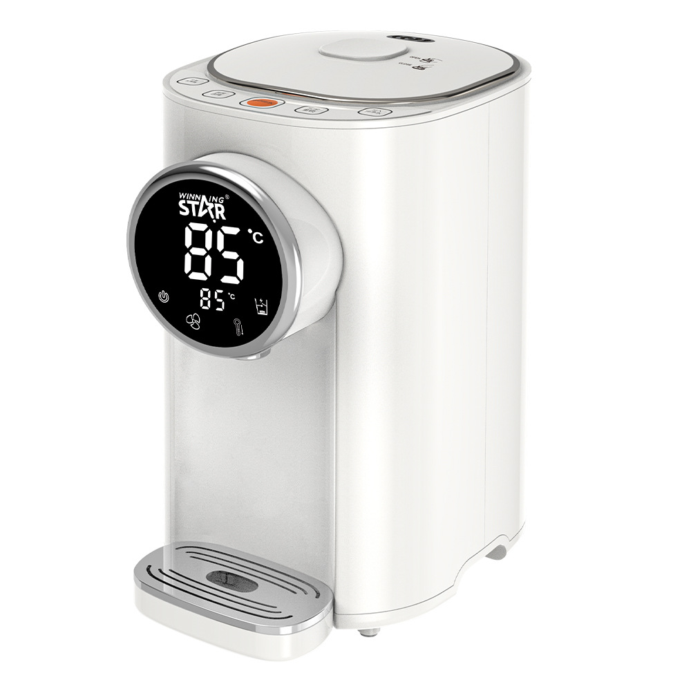 Hogar de la estrella ganadora con pantalla LCD niños bloqueo hervir agua aislamiento térmico protección contra sobrecalentamiento botella de agua eléctrica