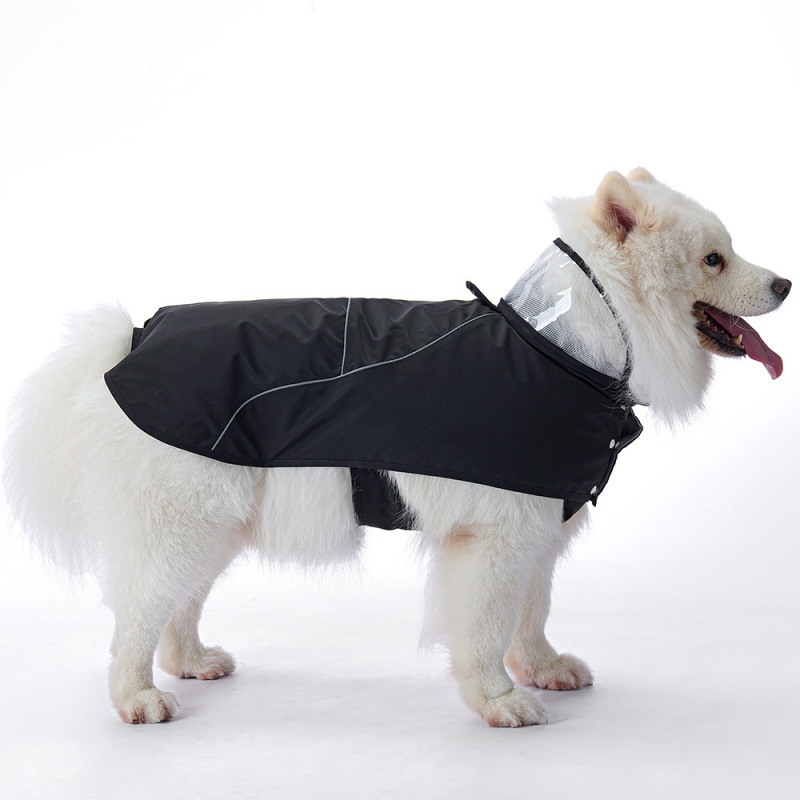犬クロスボーダー反射ペットレインコート大型犬アウトドア防水犬突撃服柴犬金毛服現物|undefined