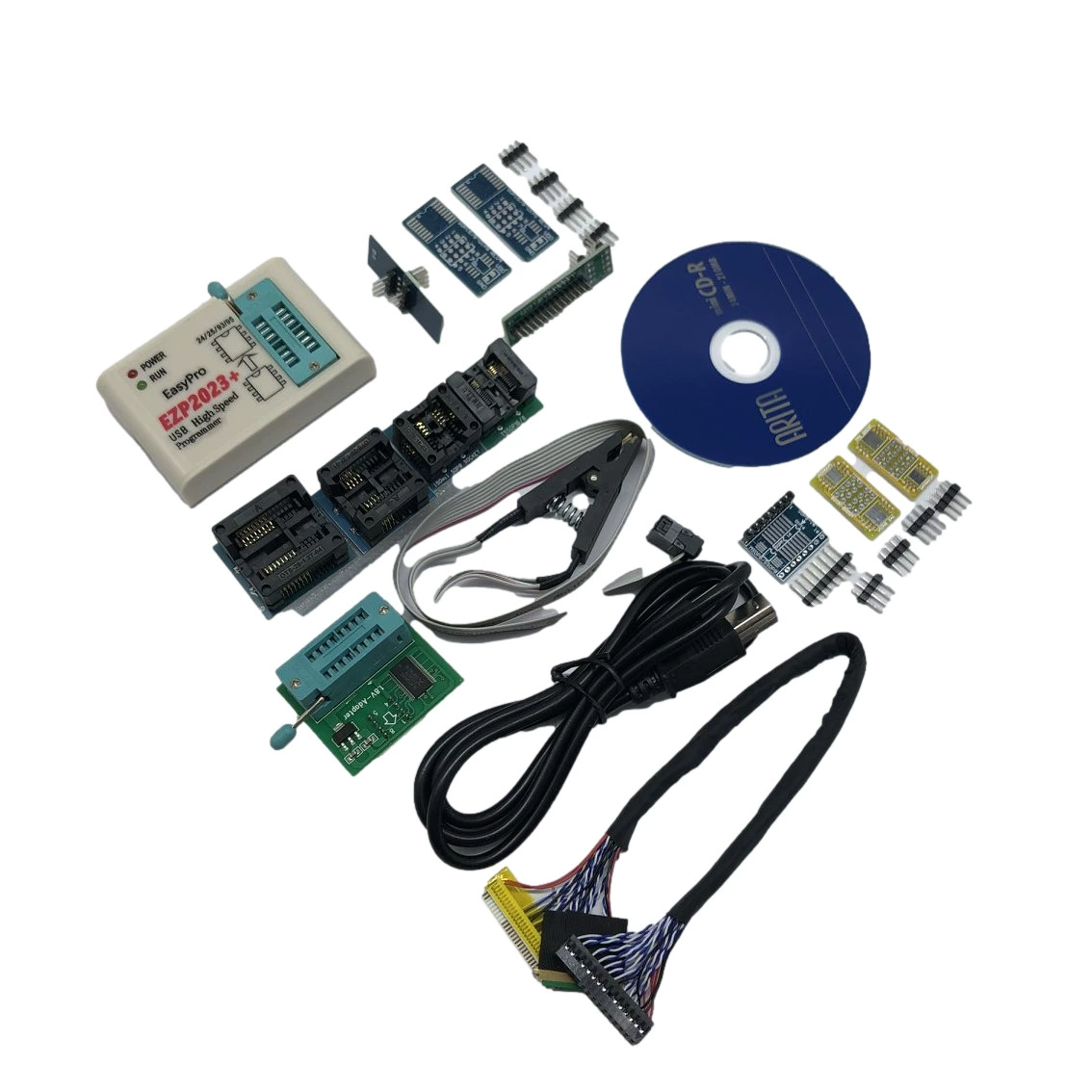 EZP2023+ high-speed SPI FLASH programmer 24/25/93 bios 25T80 programming offline recovery