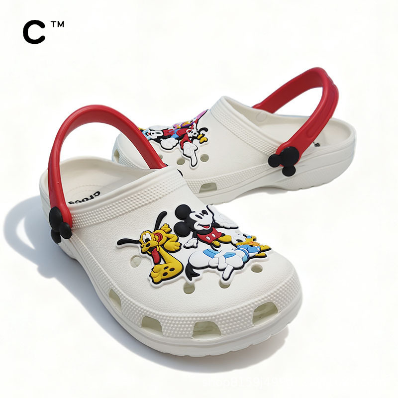 Cross Mickey and Friends Kidsren's Classic Clogs Non-Slip Breathable Lightweight Slippers Outdoor Comfortable Sandals