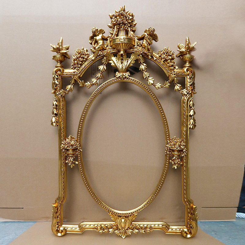 High-end French Photo Frame European Frame Framed Vintage Wedding Scene Props Wedding Decoration Frame Wedding Photo