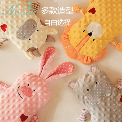 NOOER Bean Bean Velvet Baby Toy Can Be Entered Soothing Towel Plush Toy Doudou Bean Velvet Lion Doll