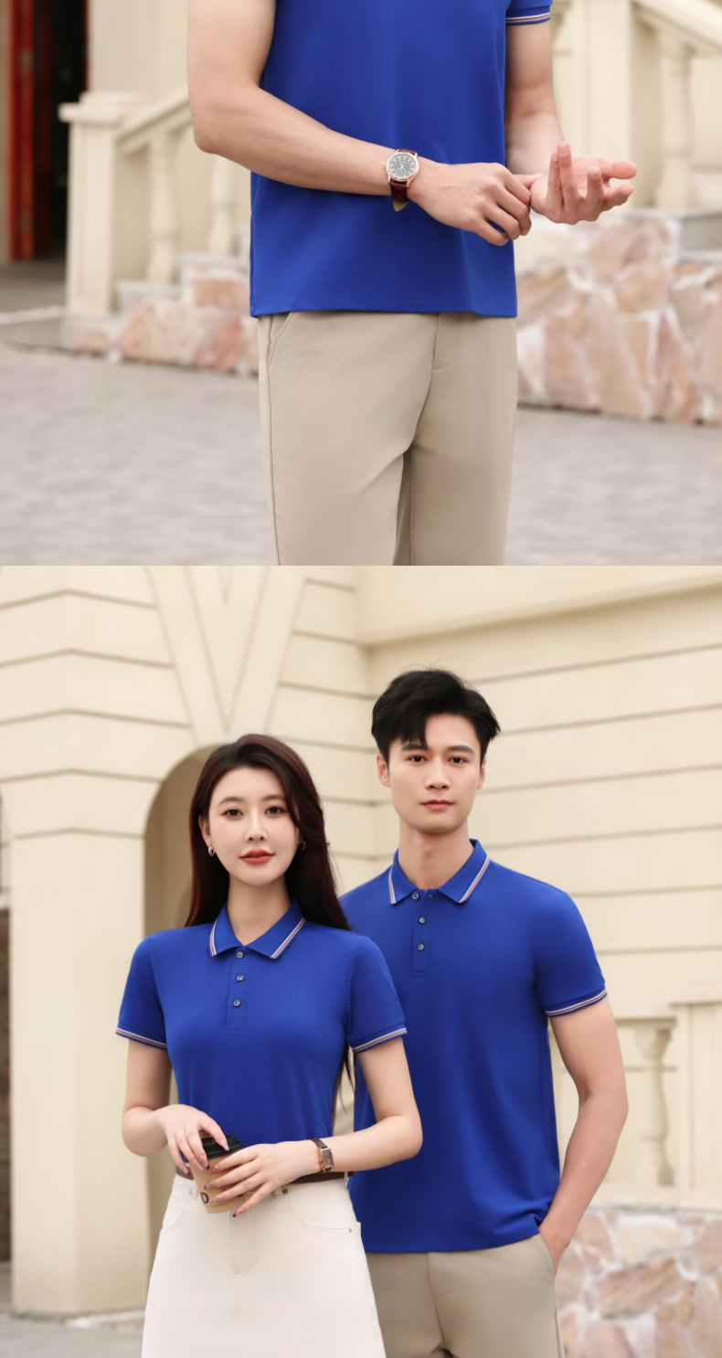 Classic Men's Polo Shirt – Relaxed Fit Short-Sleeve Cotton T-Shirt, Versatile Casual & Semi-Formal Top For Everyday Wear​_viptrois.com