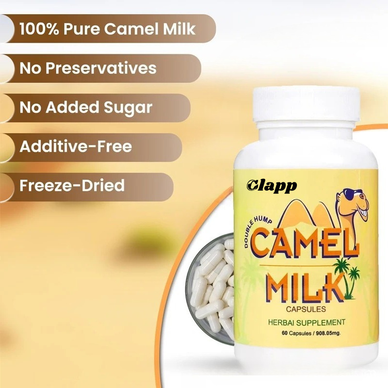 跨境热销 亚马逊热卖款  骆驼奶胶囊 Camel Milk Capsules