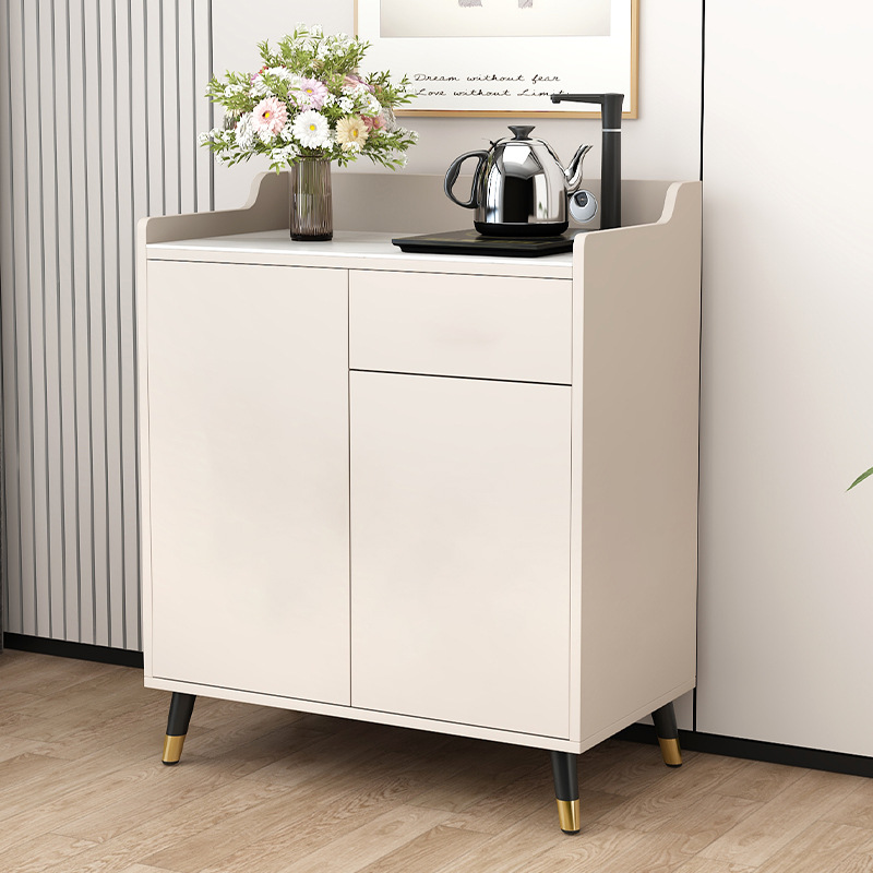 Slate Sideboard Living Room Wall-Mounted Integrated Storage Cabinet Home Kitchen Modern Simple Light Luxury Handle-Free Tea Rω