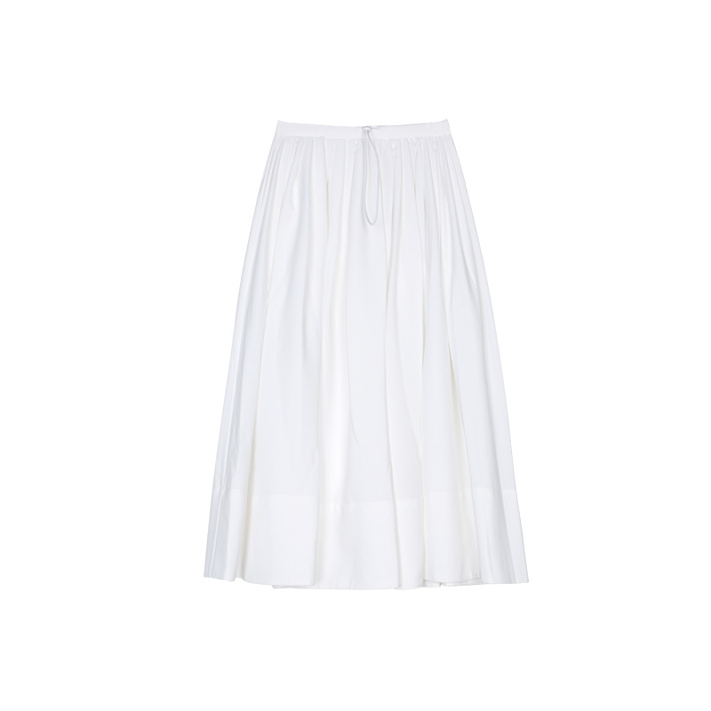 Summer design white sports dynamic skirt
