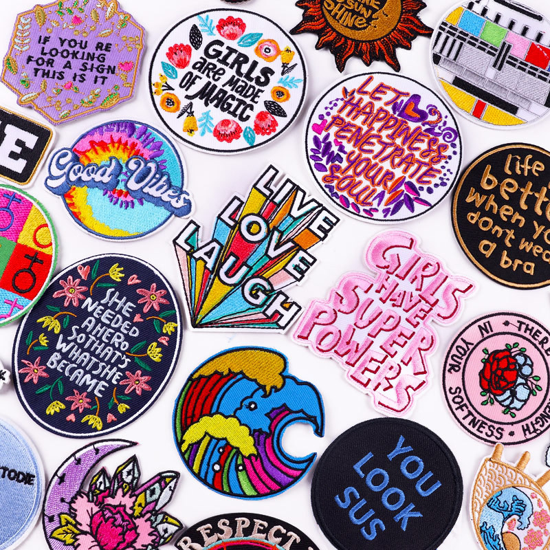 7g Weight Clothing Sticker Patches Classification 1 Piece Quantity Black Material Cartoon, Letter Pattern Simple Style Style 1 Piece Simple Style Cartoon Letter Black Clothing Sticker Patches 无