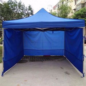 Qalınlaşdırılmış Mavi Qırmızı Açıq Hava Çadırı, Küləkdən və Günəşdən Qorunma