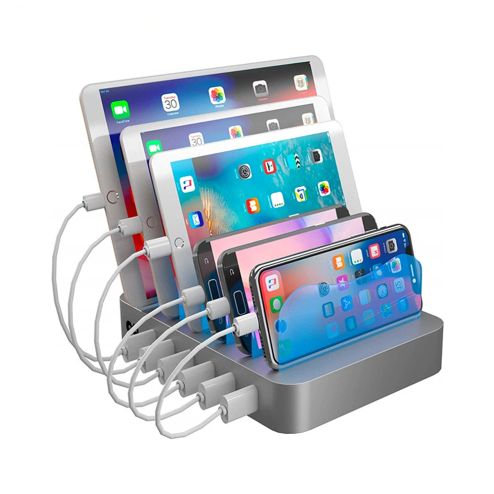 Зарядное устройство для Apple, Huawei, умное зарядное устройство с USB, с синхронизацией с телефоном, совместимо с наушниками и часами