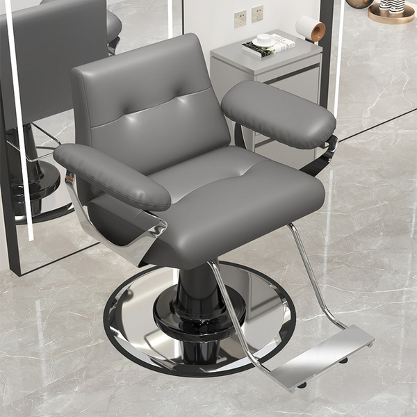 Barber shop chair high-end hair salon chair barber chair lifting…