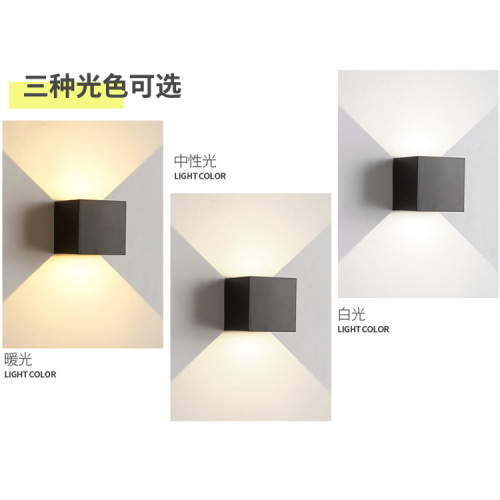 Outdoor Wall Lamp Waterproof Corridor Balcony Staircase Lamp Courtyard Lamp Hotel Exterior Double Head Corridor Wall Lamp Wall Lamp