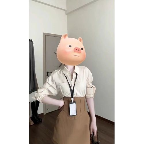 French Retro Polo Long-Sleeve Shirt + Khaki Pants Women's 2025 Spring Korean Style Set Fashion