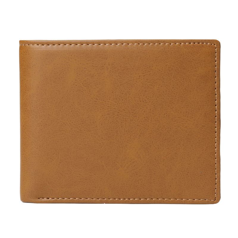 PU de los hombres de la cartera titular de la tarjeta monedero Comercio exterior letras láser ventas directas de la fábrica entrega de una sola pieza regalo retro VP