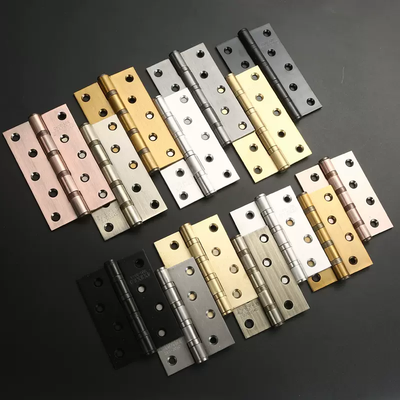 平开合页不锈钢4寸合页木门活页古铜加厚折页铰链静音合页