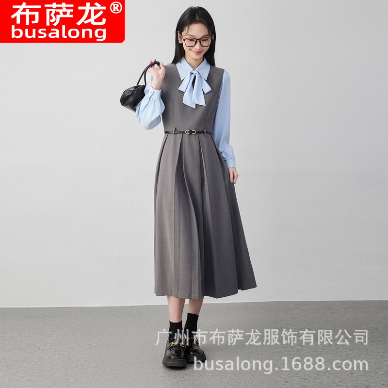 2026 New Hot-Selling Vest Dress Women's Sleeveless Off-Shoulder Professional Dress Workwear Factory Wholesale 2026 New Hot-Selling Vest Dress Women's Sleeveless Off-Shoulder Professional Dress Workwear Factory Wholesale