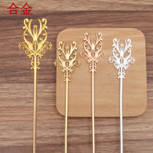 DIY Ancient Style Han Dynasty Accessories Step Shake New Alloy Hair Stick (12948)