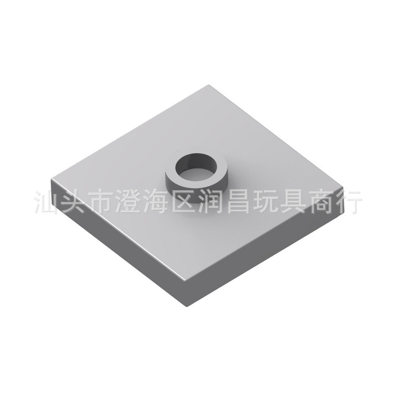 Foreign trade cross-border small particle building block parts parts parts compatible with 87580 four turn one plate 2x2