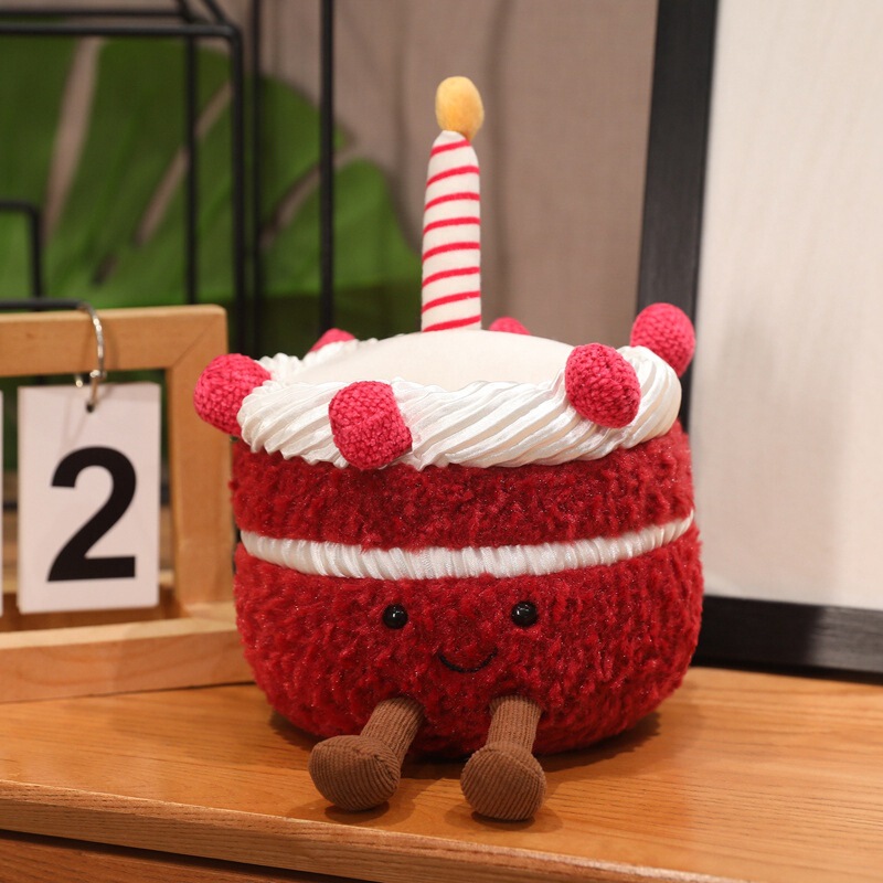 Jellycat ストロベリーケーキ人形結婚式パンデザートコレクション音楽誕生日ギフト人形卸売|undefined